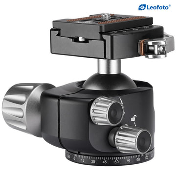 Leofoto LH-40LR Ball Head with LR-50 Lever Release Clamp | Arca Compatible